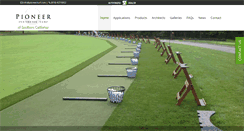 Desktop Screenshot of pioneerturf.com